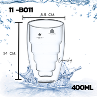 แก้วใส 2 ชั้น แก้วน้ำ Double Wall Glass มี 21 แบบ 80-550 ml  สวยงาม ทนทาน ใส่ได้ทั้งน้ำร้อน/เย็น พร้