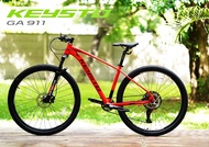 KEYSTO จักรยานเสือภูเขา 29 นิ้ว ไซร์ 151719 เกียร์ 11 สปีด HYDR. เฟรมอลูมิเนียม น้ำหนัก 15.5 กก. รุ่น GA911(ปี2020)