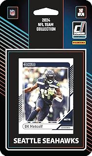 2024 Donruss Seattle Seahawks Factory Sealed NFL Team Set DK Metcalf Jaxon Smith-Njigba Geno Smith R