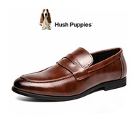 Hush Puppies รองเท้าผู้ชาย รุ่นรองเท้าผู้ชาย รุ่น สีดำ รองเท้าหนังแท้ รองเท้าทางการ รองเท้าแบบสวม รองเท้าแต่งงาน รองเท้าหนังผู้ชาย