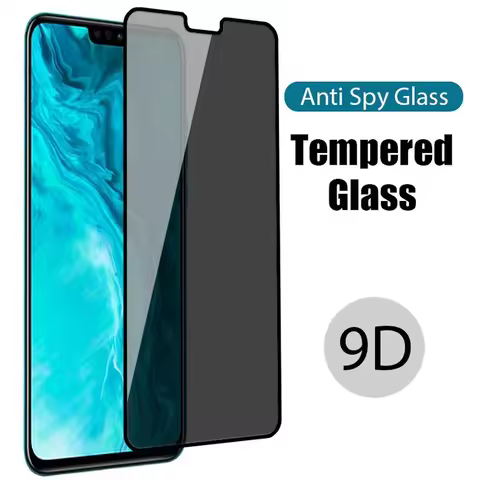 Full Cover Tempered Glass for Huawei Y9S Y7P Y8P Private Glass for Huawei Nova 5T P Smart 2019 S Z A