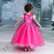 Xie princess aurora Dress Costume Dress Children's Birthday Gift