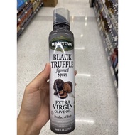 น้ำมันมะกอก ผ่านกรรมวิธี แบบฉีด ตรา แมนโตวา 227 Ml. Extra Virgin Olive Oil Black Truffle Flavoured Spray ( Mantova Brand )