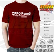 Kaos OPPO RENO 3 GADGET HANDPHONE PERUSAHAAN Bisa Custom - HSHCloth