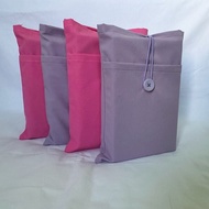 Medium Sleeve Book | Cloth Book Bag | Pouch Novel - Plain 2