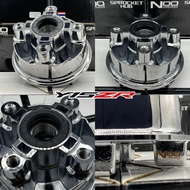 NLK NOO HUB SPROCKET CNC Y15ZR LC135 HUB SPOKET CNC NLK NOOLAMLUKA CNC HUB Y15 LC 4 LOABNG 6 LOBANG