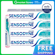 Sensodyne | ยาสีฟัน Cánh Cưa Sensitive Extra Deep Clean 120 กรัม x4 ชิ้น พร้อมยาสีฟัน Deep Clean 1 ช