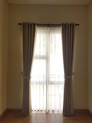 Gorden Blackout 100% Jendela Kecil lebar 100cm