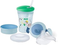 NUK 3-in-1 Learning to Drink Set with Trainer Cup Sippy Cup (6+ Months), Magic Cup 360° Drinking Cup
