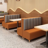 Commercial Coffee Dessert Combination Stool Soft Cushion Milk Tea Shop Table Chair Western Restauran