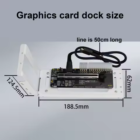 Dock High Speed PC Notebook Laptop To Case External Video Graphics Expansion Card Adapter Pcie 5.0X4