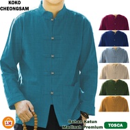 LPM 17152 17156 17160 Baju Atasan Koko Pria Lengan Panjang KOKO CHEONGSAM IPMAN TERMURAH TERBARU TER