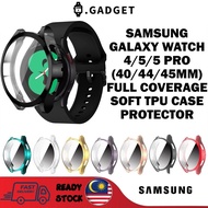 SAMSUNG WATCH5 Pro 45MM / WATCH 5 / 4 40MM 44MM TPU SOFT CASE COVER GALAXY WATCH 5PRO WATCH5 Watch 4