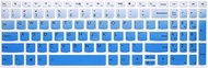 Keyboard Cover for Lenovo 2022 2021 Yoga 7i 15.6 16", ideaPad Flex 5 15.6", ideaPad 5 15, ideaPad 3i 15, ideaPad Slim 7 7i 15 15.6, Flex 5 15, ThinkBook 15 G2 G3, ThinkBook 15p,US Version (Ombre Blue)