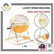 1 PC LUCKY DRAW ROLLER/MANUAL LOTTERY MACHINE/MESIN CABUTAN BERTUAH/SPINNING LUCKY DRAW MACHINE/抽奖道具