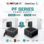 DeepCool PF600X PF700X 600W 700W 80 Plus Bronze ATX Power Supply PSU