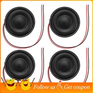 4 Pcs Internal Speakers Magnet 30mm 2800Hz 8Ohm 1W for PC Laptop