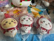 Chiikawa 聖誕一番賞7仔7-11飛天飛鼠 聖誕景品 朱自清小八chiikawa 魷魚兔魷魚小八飛鼠魷魚 栗子風獅小可愛烏薩奇栗子頭師傅杯碟蠟燭 usagi chiikawa hachiware