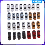 [Etekaxa] Z Scale Train Cars Architectural Scale Model Vehicles for 1:200 Building Train