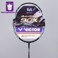 [100% Genuine & Ready Stock] Victor AuraSpeed 90K Metallic Professional Badminton Racket (ARS-90K.M)