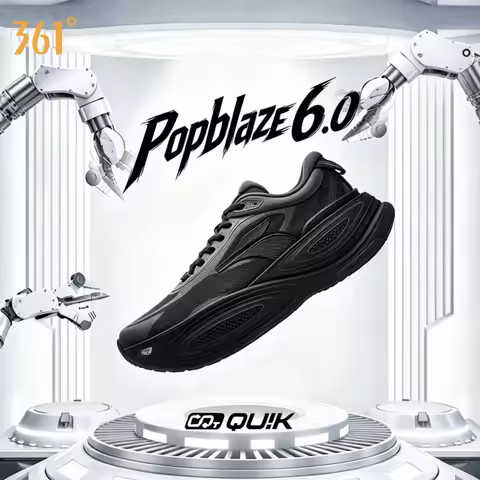 361 Degrees PopBlaze 6 Men Running Shoes Comfortable Shock Absorb Soft Soled Male Sneakers 672622201