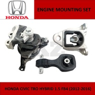 HONDA CIVIC TRO HYBIRD 1.5 FB4 (2012-2016) - 3 IN 1 ENGINE MOUNTING SET