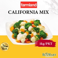 [BenMart Frozen] Farmland California Mixed Vegetable 1kg - Cauliflower/Carrot/Broccoli
