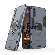 Casing Huawei P20 Pro Case Huawei P30 Pro Case Huawei P20 Lite Case Huawei P30 Lite Case Armor PC Shockproof Hard Cassing Cover Cases With Metal Ring Stand Phone Case