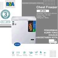 Chest Freezer RSA CF-210 / Freezer Box 200 liter RSA CF210