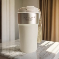 Thermos Cup Female 316L Thickened Stainless Steel Cup Household Large-Capacity Coffee Cup Simple Str