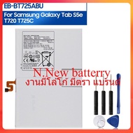 แบตเตอรี่ EB-BT725ABU สำหรับ Samsung Galaxy Tab S5e T720 T725C S6 Lite SM-P610 P615C แท็บเล็ตแบตเตอร