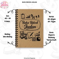 Buku Rekod Jualan / Sales Record Book / Sales Record / Small Business / Sales Tracker / Rekod Jualan