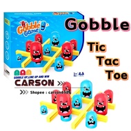 Gobble Gobblers Toys Tic-Tac-Toe Chess Parent Children Board Game Party Strategy Game For Kids