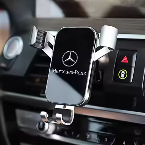 Auto Universal Car Phone Holder Air Vent Clip Mobile Support For Mercedes Benz S320 W164 W203 W204 W