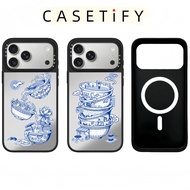 Magnetic Blue bowl mirror face Phone Case For iPhone 17 Pro Max 16 ProMax 15 14Plus 13 12 11 MT1P