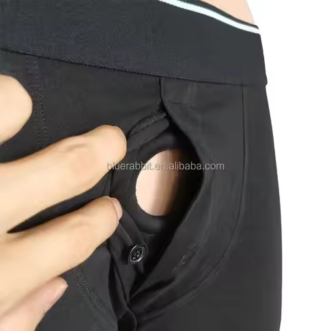 Waist 85cm-95 cm Cotton Trans Briefs FTM Boxers Wholesale STP Packing Briefs O-Ring Strap Ons Cotton