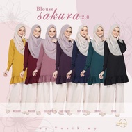 - BLOUSE SAKURA (size XS to 4 XL)