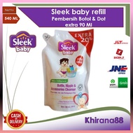 Sleek Baby Nipple Cleanser Bottle Refill 540ml New Packaging