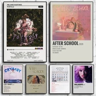 Modern Pop Aesthetics Wall Art Singer Melanie Martinez HD Oil on Canvas Posters and Prints Home Bedroom Living Room Decor Gifts PP6U