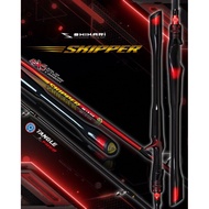 Shikari Skipper 198cm 8-17lb & 10-20lb Solid Carbon Sepining Fishing Rod