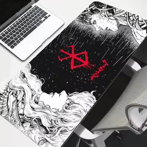 Gaming Accessories Varmilo Keyboard Computer Mousepad CS GO LOL Mouse Pad Berserk Guts Anime Dywan G