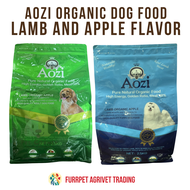 AOZI ORGANIC DOG FOOD LAMB AND APPLE 2.5kg FOR DOGS FOR ADULT AND PUPPY