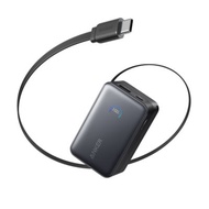 Anker Nano CCC Power Bank 10000mAh 45W with Built-In Retractable USB-C Cable A1638