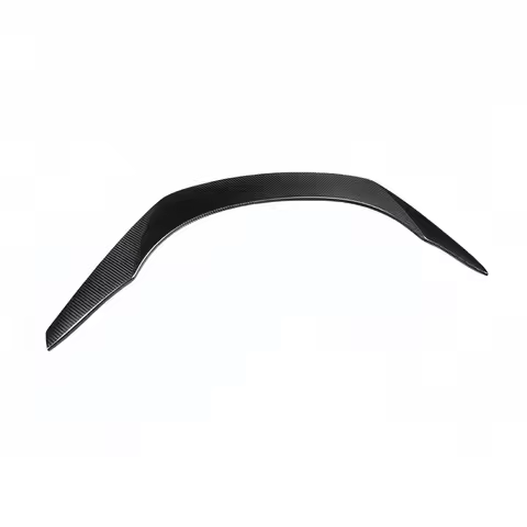 High Quality TRD Style Carbon Fiber Fixed Rear Trunk Wing Spoiler Aerodynamic Body Accessories Fit F