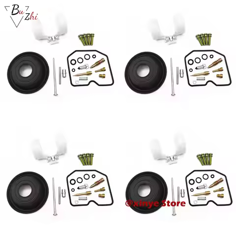 Carburetor repair kit Configure vacuum diaphragm and float for Kawasaki EL250 EL 250 Eliminator ZL25