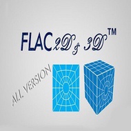 FLAC 2D v4 FLAC 2D v5 FLAC 2D v7 Plus FLAC 3D v3 Software Geologi Tentang Batuan & Tanah