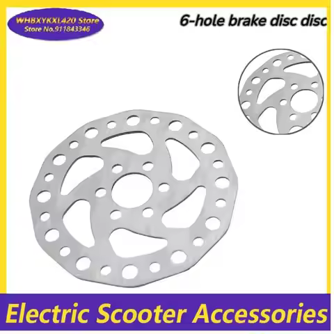 110mm brake disc rear wheels suitable for Xiaomi M365 1S Pro electric scooter, with 6-hole disc brak
