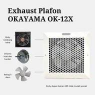 Niko NKAF10 10 inch (25 cm) Ceiling Exhaust Fan Hexos Ceiling Fan/