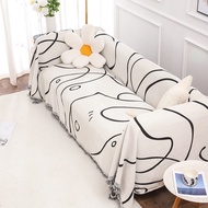 Thick Sofa Protector Soft Pet Friendly Multifunction Sofa Towel Easy-care Sofa Cover for Living Room