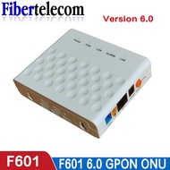 100% Original New ZTE F601 F643 1GE port Version 6.0 GPON EPON Terminal ONT Optical Terminal 1GE Por